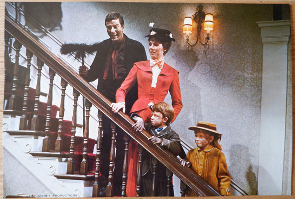 "Mary Poppins", Original Release Japanese Lobby Card Set (Set of 10 including one promotional poster), 1964, Lobby Cards: 15.5x21.25 (40x54 Cm)