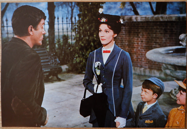 "Mary Poppins", Original Release Japanese Lobby Card Set (Set of 10 including one promotional poster), 1964, Lobby Cards: 15.5x21.25 (40x54 Cm)