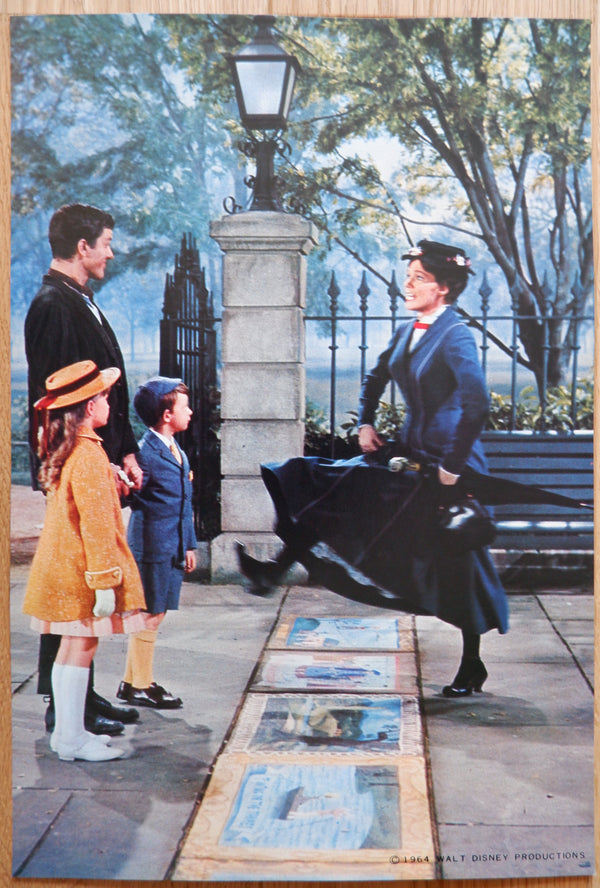 "Mary Poppins", Original Release Japanese Lobby Card Set (Set of 10 including one promotional poster), 1964, Lobby Cards: 15.5x21.25 (40x54 Cm)