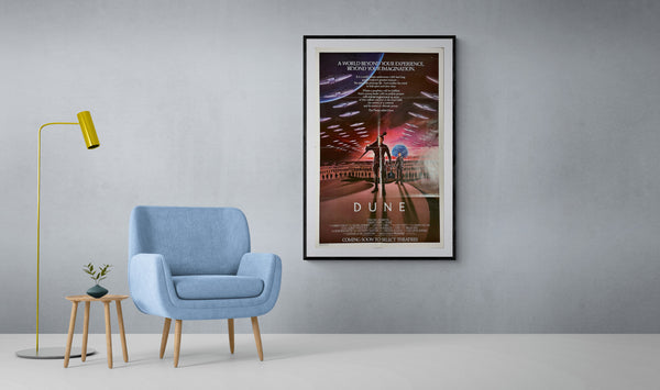 "Dune", Original First Release US ONE SHEET Movie Poster 1984, Size (27 x 41")