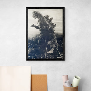 "Godzilla", Original Japanese Promotional Poster 1983, B2 Size (51 x 73cm)