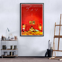 Load image into Gallery viewer, &quot;Amelie&quot;, Original Release Japanese Movie Poster 2001, RARE, B1 Size (Red Version)
