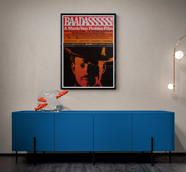 "Baadasssss!", Original Release Japanese Movie Poster 2003, B2 Size