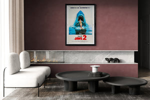 "Jaws 2", Original First Release Japanese Movie Poster 1978, Large B1 Size
