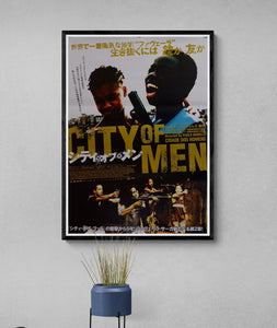"City of Men", Original Release Japanese Movie Poster 2007, B2 Size
