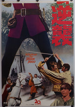 Load image into Gallery viewer, &quot;A Challenge for Robin Hood&quot;, Original Release Japanese Movie Poster 1967, STB Tatekan Size
