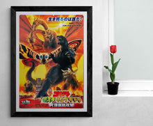 Load image into Gallery viewer, &quot;Godzilla, Mothra and King Ghidorah: Giant Monsters All-Out Attack&quot;, Original Release Japanese Movie Poster 1997, B2 Size (51 x 73cm)
