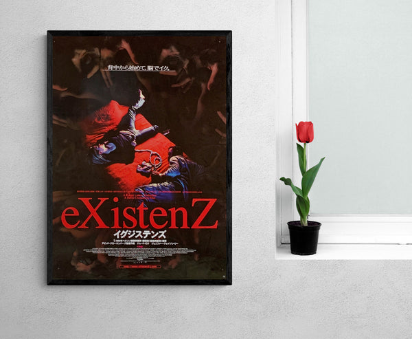 "Existenz", Original First Release Japanese Movie Poster 1999, B2 Size (51 x 73cm)