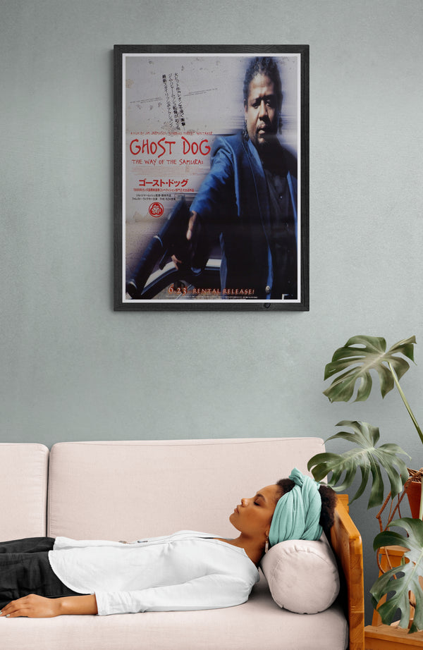"Ghost Dog: The Way of the Samurai", Original VHS Release Japanese Movie Poster 1999, B2 Size (51 x 73cm)