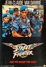 Load image into Gallery viewer, &quot;Street Fighter&quot;, Original Release Japanese Movie Poster 1994, B2 Size (51 x 73cm)
