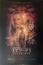 Load image into Gallery viewer, &quot;Star Wars: Episode I – The Phantom Menace.&quot;, Original Release Japanese Movie Poster 1991, B1 Size
