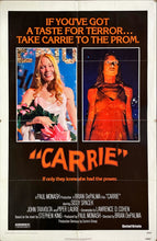 Load image into Gallery viewer, &quot;Carrie&quot;, Original First Release US ONE SHEET Movie Poster 1976, Size (27 x 41&quot;)
