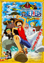 Load image into Gallery viewer, &quot;One Piece: Clockwork Island Adventure&quot;, Original Release Japanese Movie Poster 2001, B2 Size (51 x 73cm)
