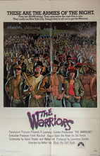 Load image into Gallery viewer, &quot;The Warriors&quot;, Original First Release US ONE SHEET Movie Poster 1979, Size (27 x 41&quot;)
