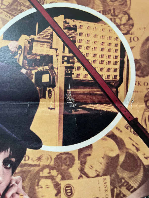 "Seven Times Seven", Original Release Japanese Movie Poster 1968, B2 Size (51 x 73cm)