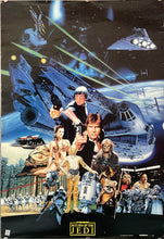 Load image into Gallery viewer, &quot;Star Wars: Return of the Jedi&quot;, Original Release Japanese Movie Poster 1983, B2 Size (51 x 73cm)
