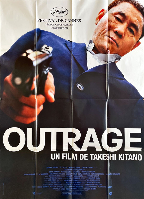 "Outrage", Original First Release French Movie Poster 2010, Huge Size, Size (120cm x 160)