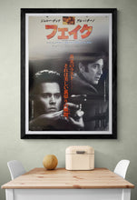 Load image into Gallery viewer, &quot;Donnie Brasco&quot;, Original Release Japanese Movie Poster 1997, RARE, B1 Size
