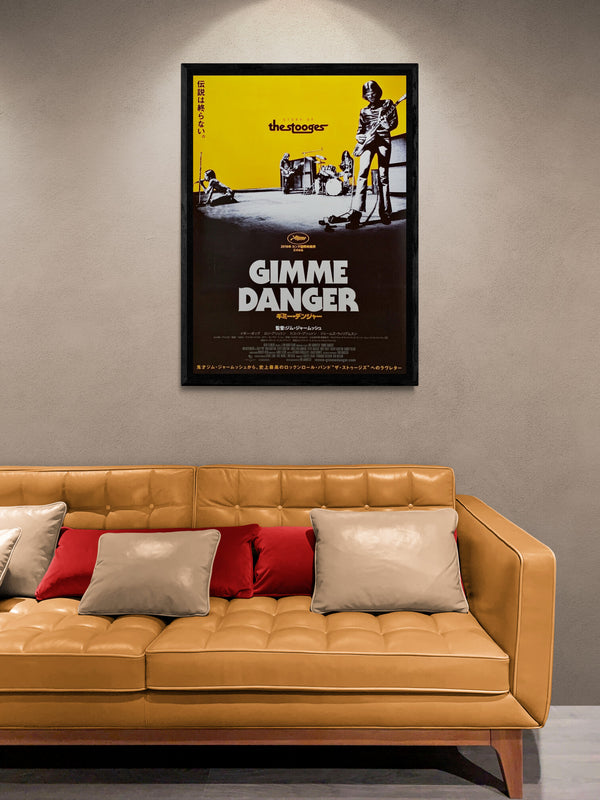 “Gimme Danger", Original Release Japanese Movie Poster 2016, B2 Size (51 x 73cm)