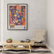 Load image into Gallery viewer, &quot;Marvel Super Heroes vs. Street Fighter&quot;, Original Release Japanese CAPCOM promotional poster 1997, B1 Size (71 x 103cm) A
