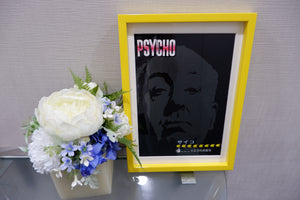 "Psycho ", Original Release Japanese Movie Pamphlet-Poster 1960, Ultra Rare, FRAMED, B5 Size