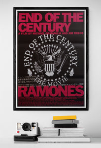 "End of the Century: The Story of the Ramones", Original Release Japanese Movie Poster 2003, B2 Size