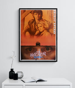 "The Hitcher", Original Release Japanese Movie Poster 1986, B2 Size